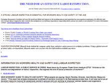 Tablet Screenshot of labour-inspection.org